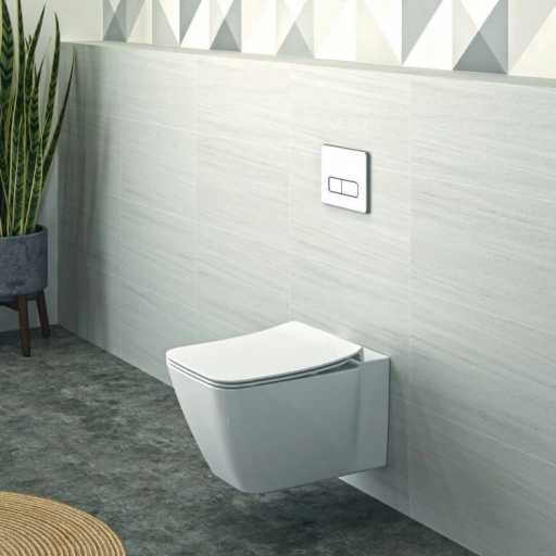 Комплект инсталляции с подвесным унитазом IDEAL STANDARD Prosys Strada II с сиденьем и кнопкой P387001